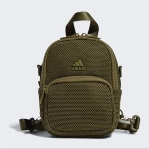 Adidas air mesh mini convertible backpack/bag
